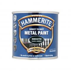 Hammerite Metal Paint Smooth Dark Green  image