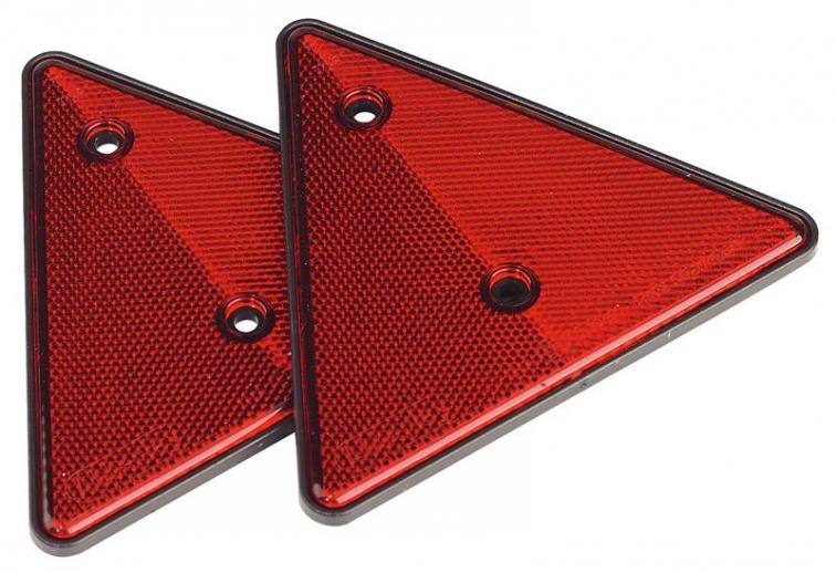  Sealey TB17 Rear Reflective Triangle 2 Pack
