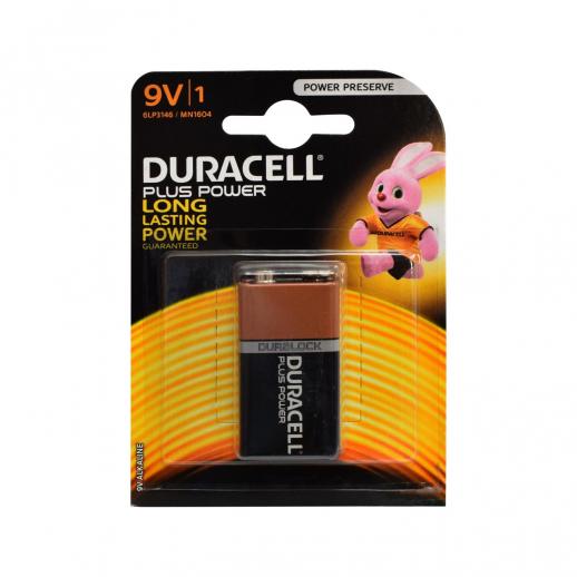  Duracell Plus 9V Battery 