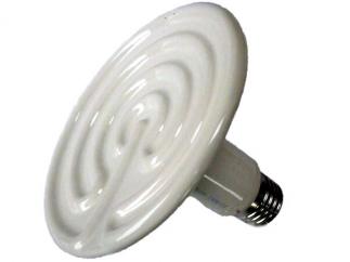 Dull Emitter Screw Fit 250W Heat Lamp Bulb image