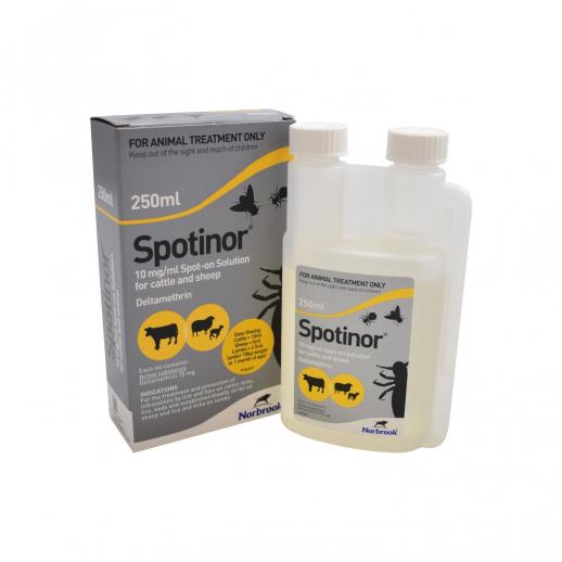  Spotinor Insecticide for Cattle, Sheep and Lambs 