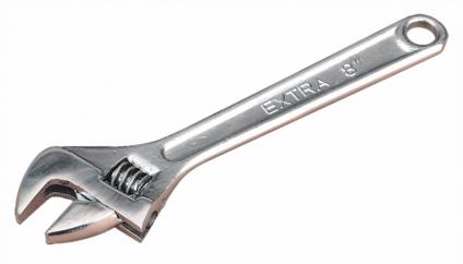 Siegen S0451 Adjustable Wrench 8/200mm image