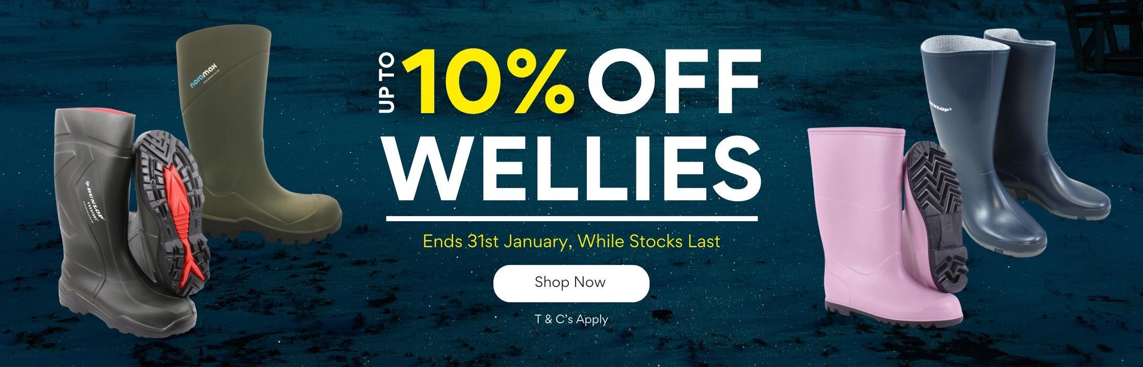 Up To 10% OFF Wellies