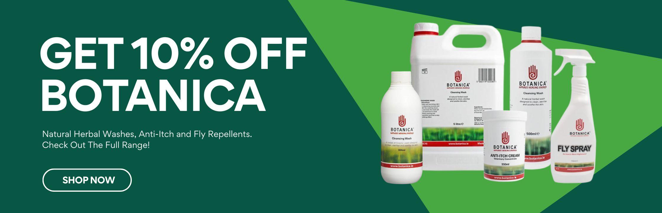 10% Off Botanica Range