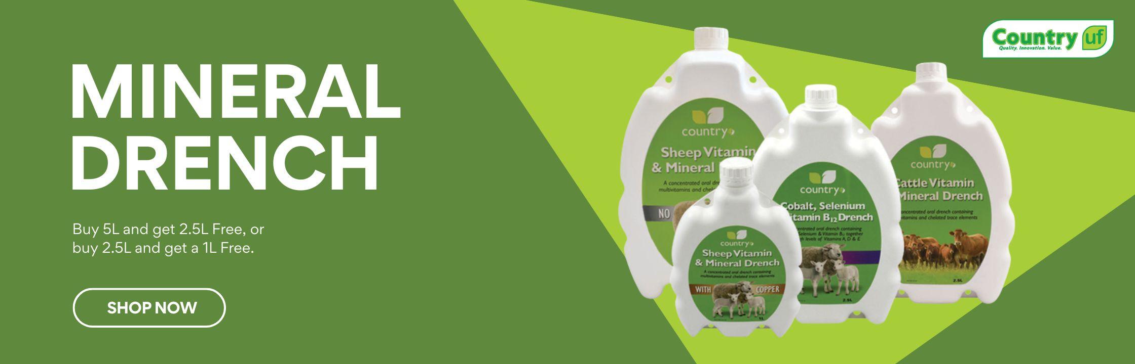 Country Mineral Drench Offer