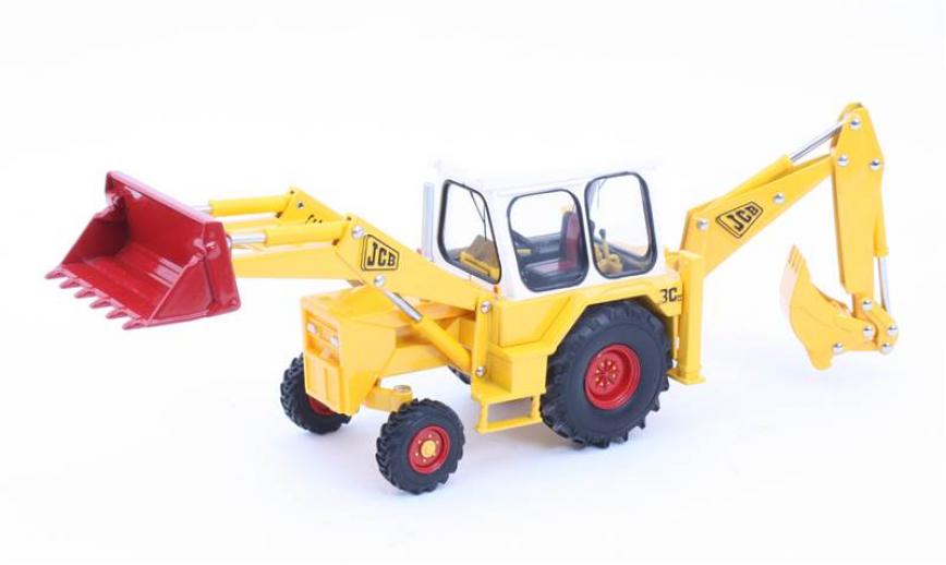  Britains Vintage JCB 3C Mark III Backhoe Loader 1:32 