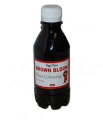 Showtime Brown Bloom Fleece Colouring image