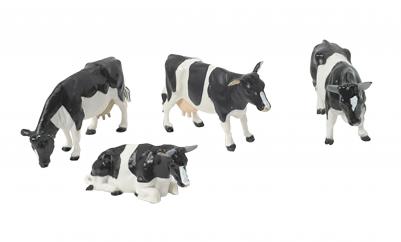 Britains 40961A2 Fresian Cows 4 Pack image