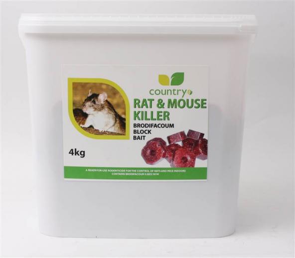  Country Rat & Mouse Brodifacoum Block Bait 