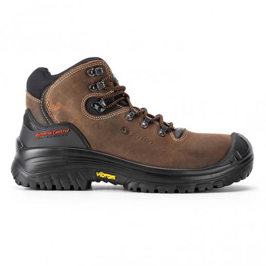  Sixton Stelvio Safety Lace Up Boot Brown