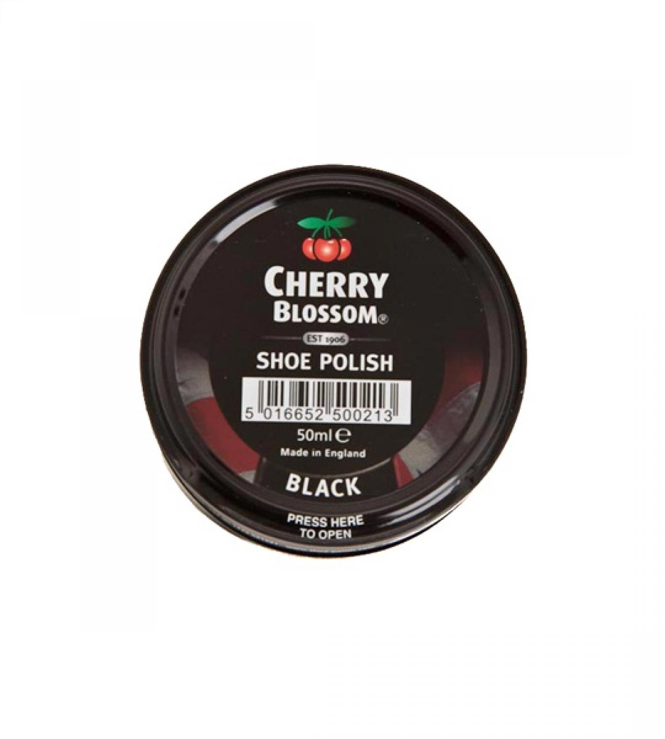 Buy Cherry Blossom Shoe Polish Black 50ml From Fane Valley Stores 