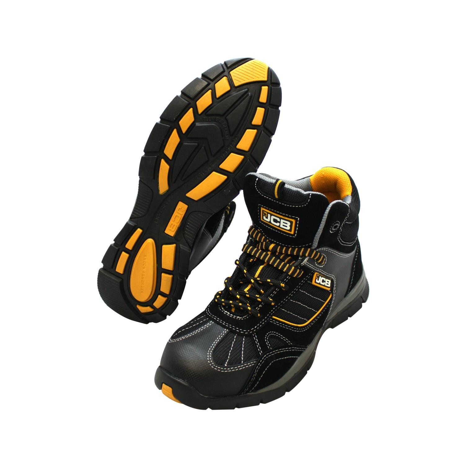 Buy JCB Rock Hiker Safety Boot Black from Fane Valley Stores