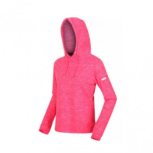  Regatta RWA477 Chandra Ladies Hooded Fleece Neon Pink Marl