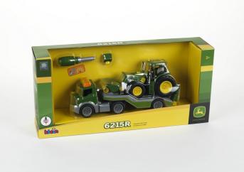 Klein 3908 John Deere Tractor & Transporter image