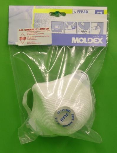  Moldex Face Mask 3405 FFP3 D 