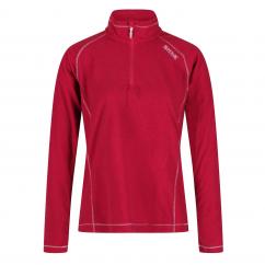 Regatta RWA240 Montes Ladies 1/4 Zip Fleece Dark Cerise image