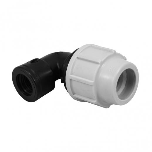  Plasson 7150 90 Degree Elbow Threaded Female Offtake 