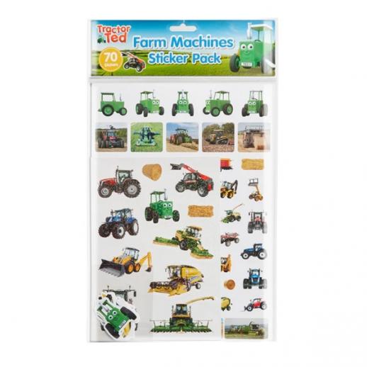 Tractor Ted Sticker Pack Farm Machines