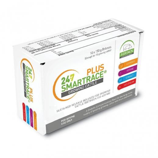  Agrimin 24/7 Smartrace Plus Growing Cattle Bolus with Copper 