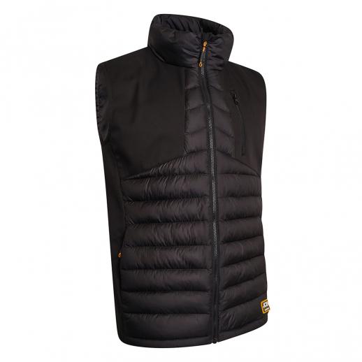  JCB Hybrid Padded Gilet Black