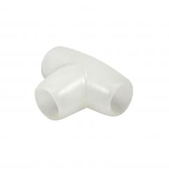 White 32mm Silicone Equal Tee image