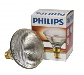 Philips Infrared 250W Clear ES Screw Fit Heat Lamp Bulb image