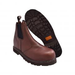 Hoggs Tempest Safety Dealer Boot in Brown image