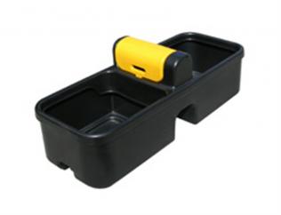 JFC DT30FF 30gallon Plastic Water Trough with FastFlow Ballvalve (Double) image