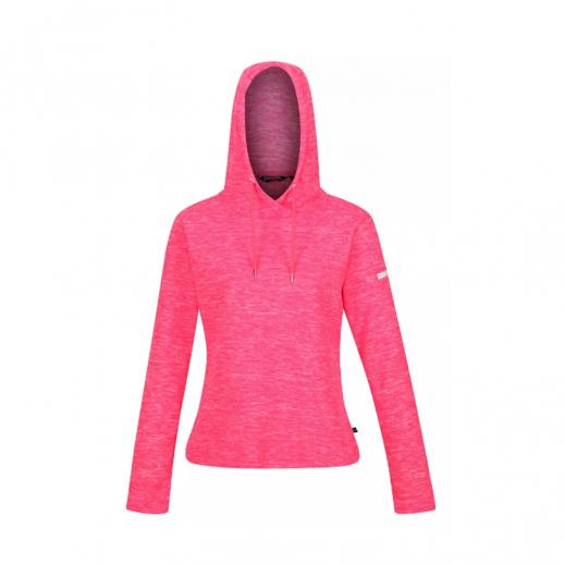  Regatta RWA477 Chandra Ladies Hooded Fleece Neon Pink Marl