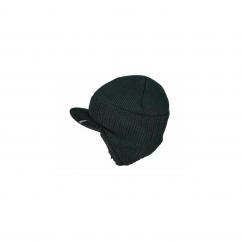 JCB Peak Beanie Hat in Black image