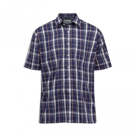  Champion Witby Short Sleeve Shirt in Navy 