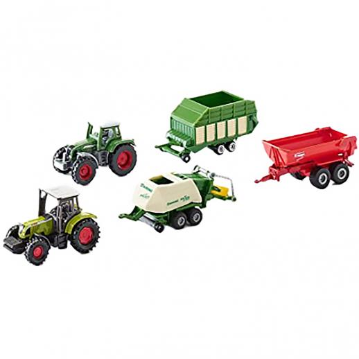  Siku Agri Tractor & Trailer Gift Set