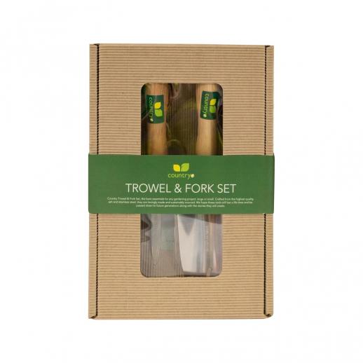  Country Trowel and Fork Set