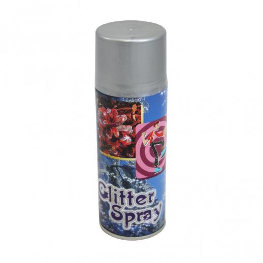  Glitter Spray Silver 200ml
