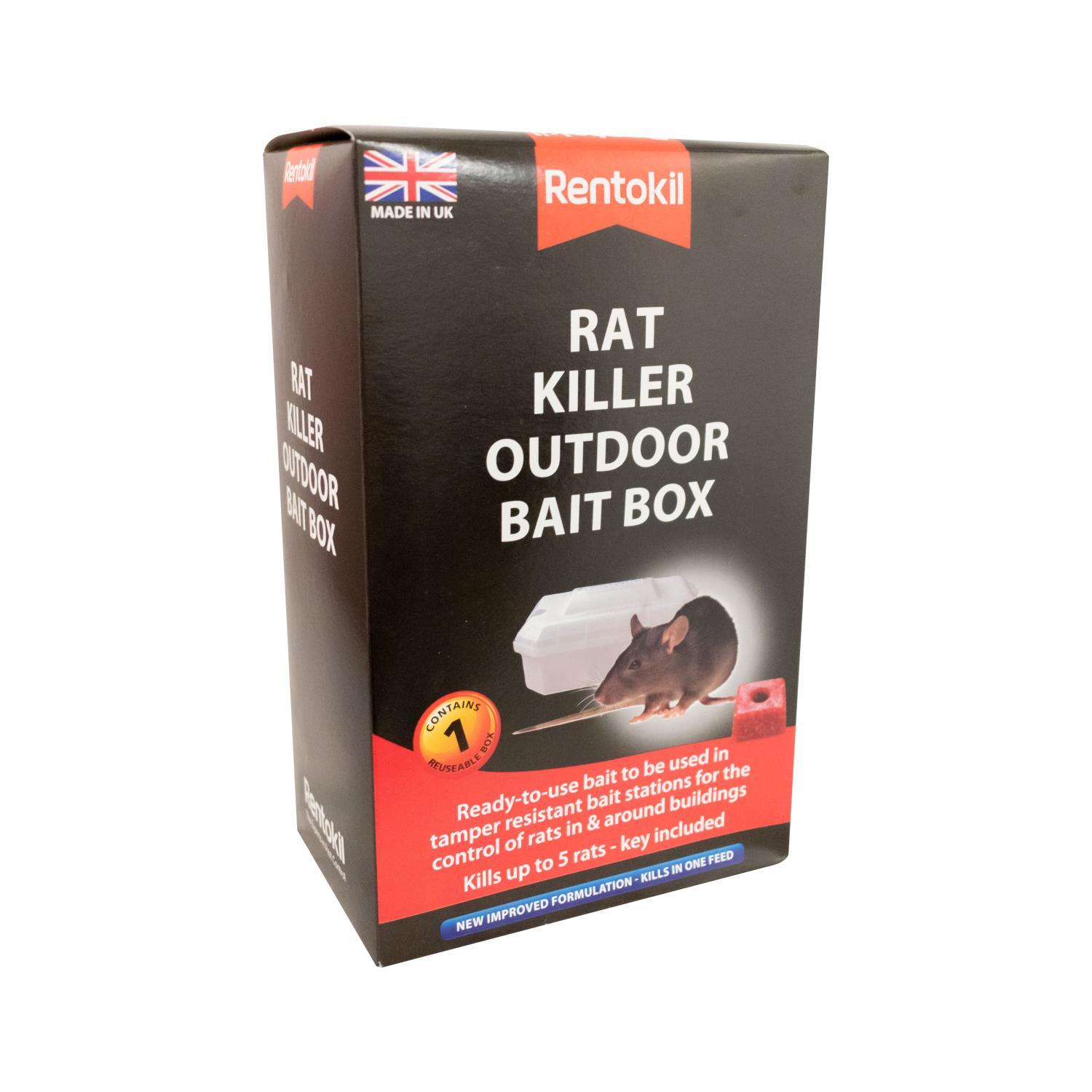 Buy Rentokil Pre Baited Rat Killer Box from Fane Valley Stores