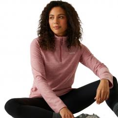 Regatta ZRWA027 Sweetheart Ladies 1/4 Zip Fleece Dusty Rose image