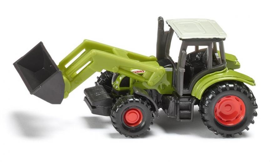  Siku Minature Claas Ares Tractor with Front Loader