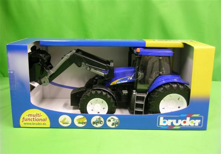  Bruder New Holland T8040 Tractor & Loader 