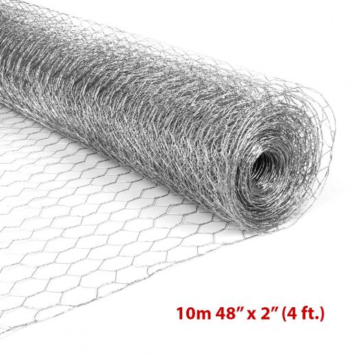  Wire Netting 10m Roll 48in x 2in (4ft)