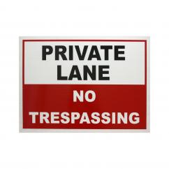 Sign Private Property Keep Out  image