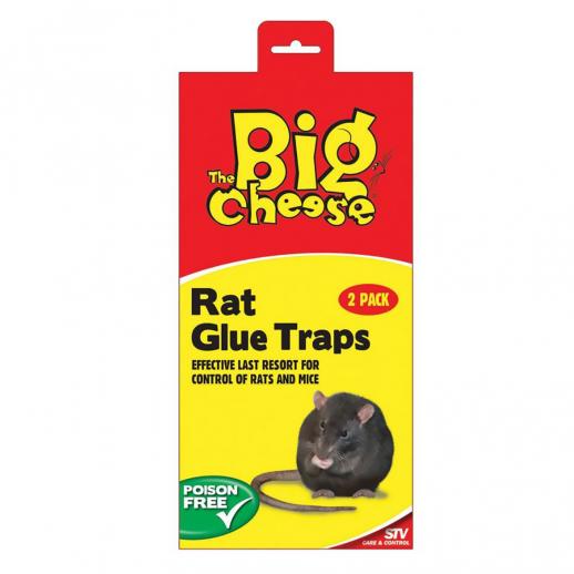  Big Cheese Rat Glue Traps (2) 