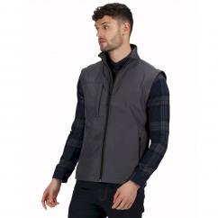 Regatta TRA848 Octagon Soft Shell Gilet Grey  image