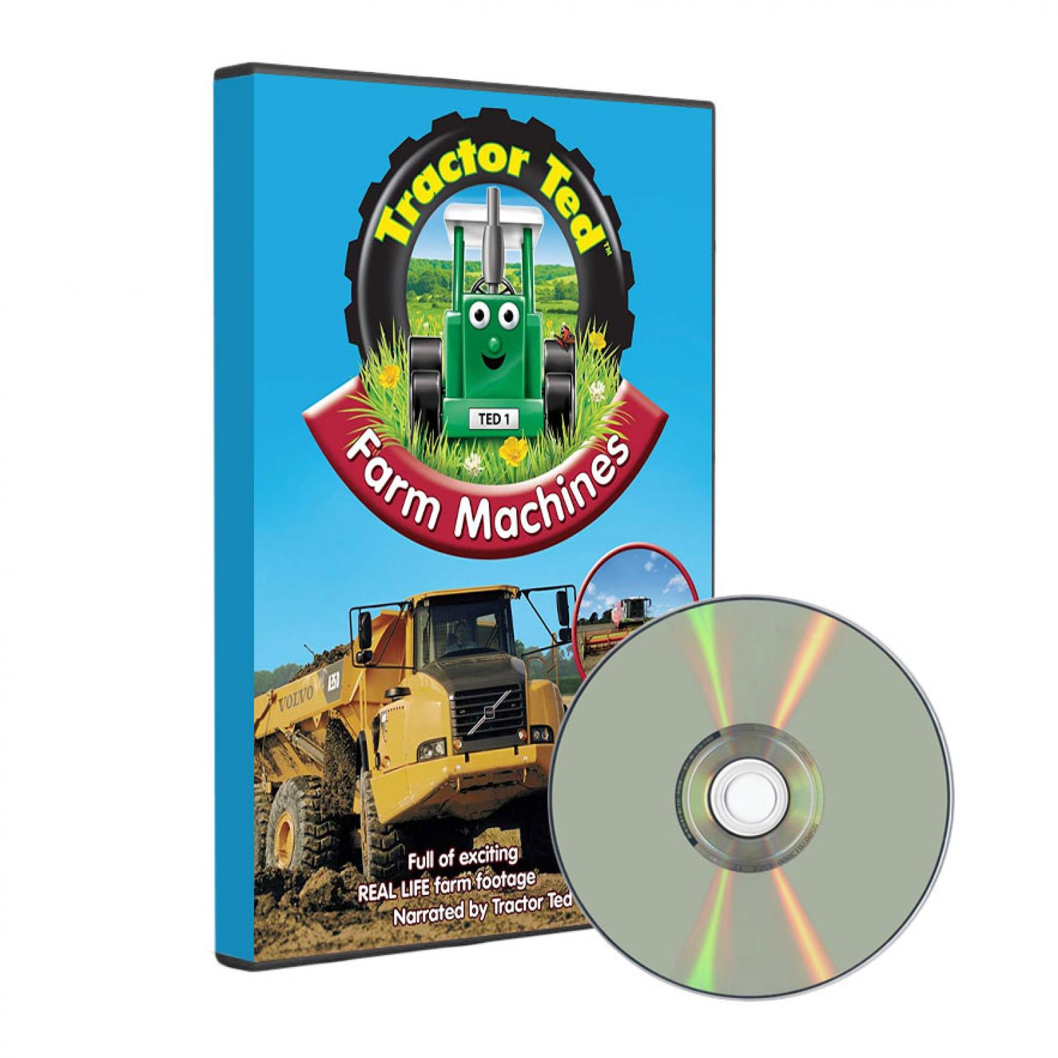Buy Tractor Ted Big Machines DVD from Fane Valley Stores Agricultural