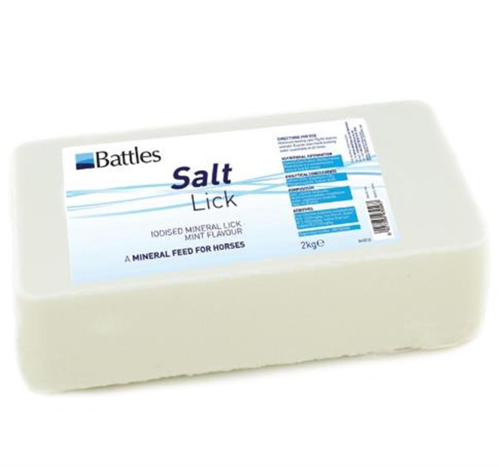 Buy Mint Iodised Salt Lick Block 2Kg from Fane Valley Stores