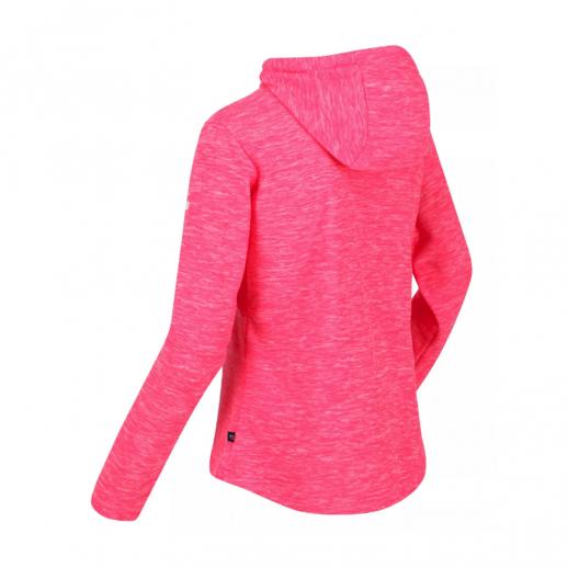  Regatta RWA477 Chandra Ladies Hooded Fleece Neon Pink Marl