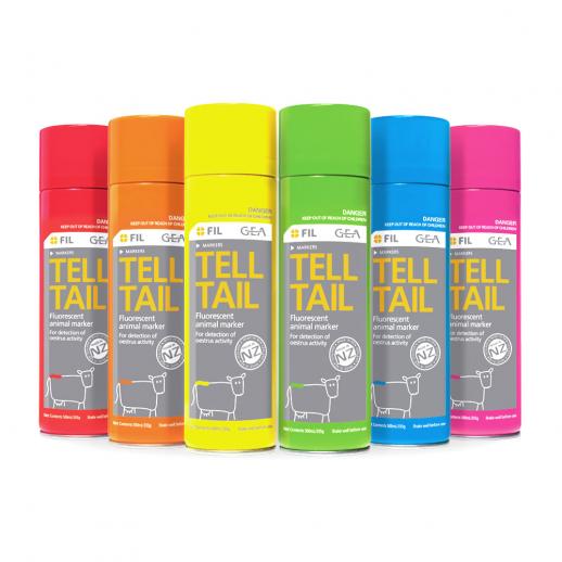 Tell Tail Fluorescent Animal Marker  