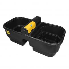 JFC DT90FF 88gallon Plastic Water Trough with FastFlow Ballvalve (Double) image