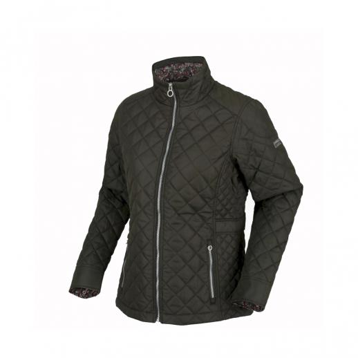  Regatta RWN189 Charleigh Ladies Quilted Jacket Green 