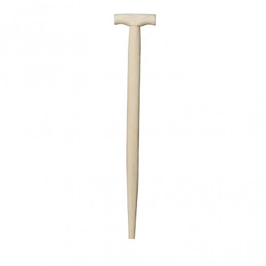  36" Bent Tapered Ash Handle
