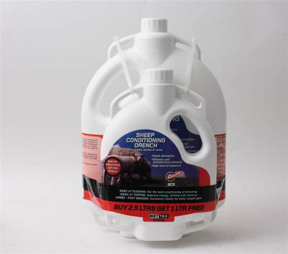  Nettex Sheep Conditioning Drench 2.5L With 1L